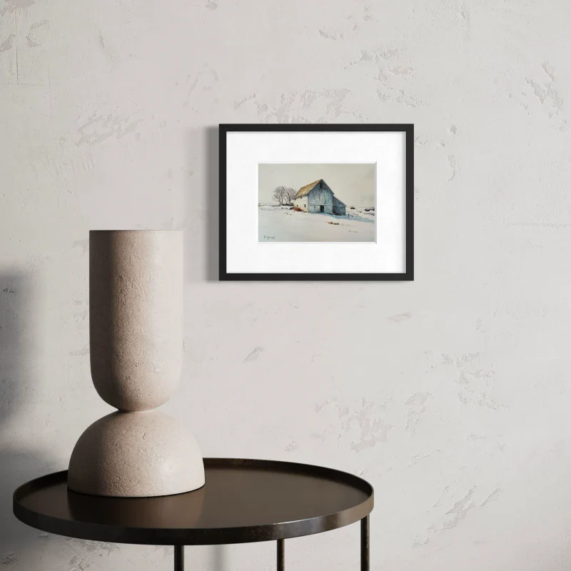 Winter Barn I